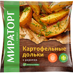"МИРАТОРГ" картофельные дольки с укропом